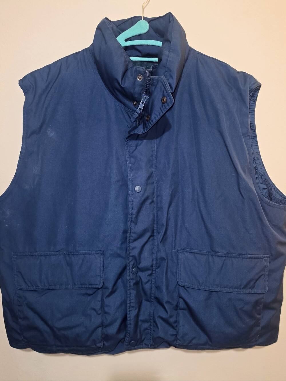 Cabela's Men's Navy Quilted Puffer Vest 2x